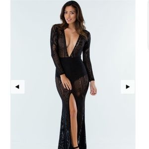 Go Jane Lace Mermaid Dress